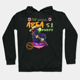 Death Music Space Alien Hoodie